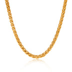 Gold Rope Chain Necklace
