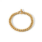 Chunky Gold Curb Chain Bracelet
